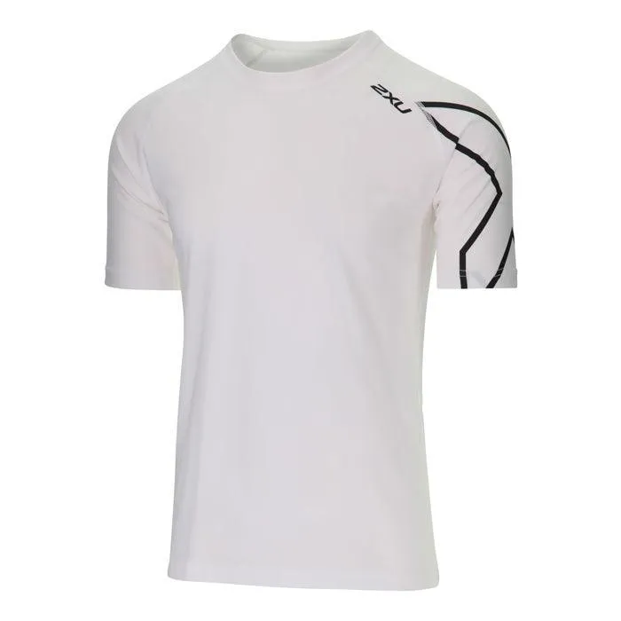 2XU Men's Active Run Tee - White