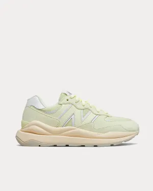 57/40 Clear Yellow with Team Cream Low Top Sneakers