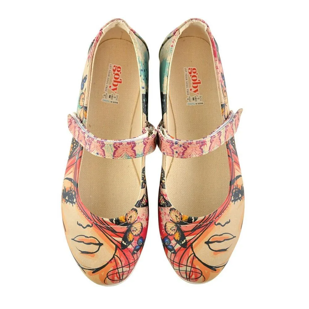 Beautiful Face Ballerinas Shoes GOB102