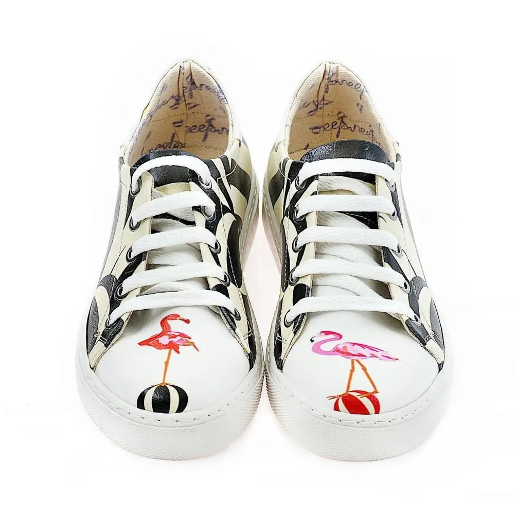 Flamingo Slip on Sneakers Shoes NSP102