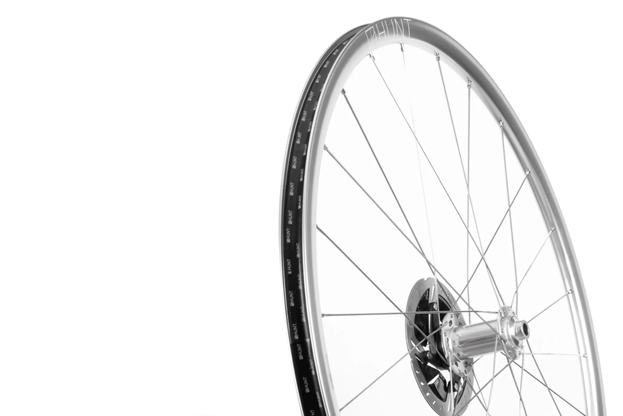 HUNT 4 Season Disc Wheelset - Silver