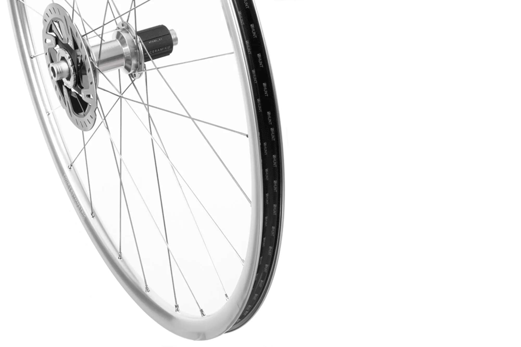 HUNT 4 Season Disc Wheelset - Silver