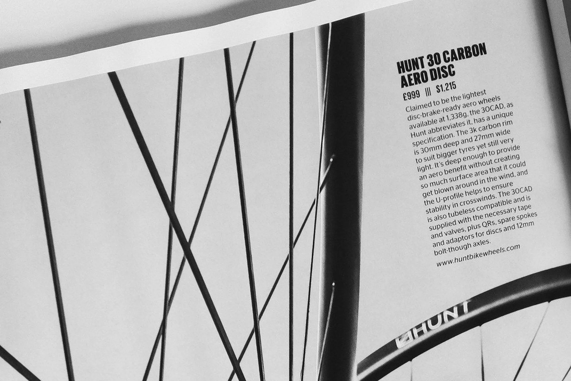 Re:New HUNT 30 Carbon Aero Disc Wheelset
