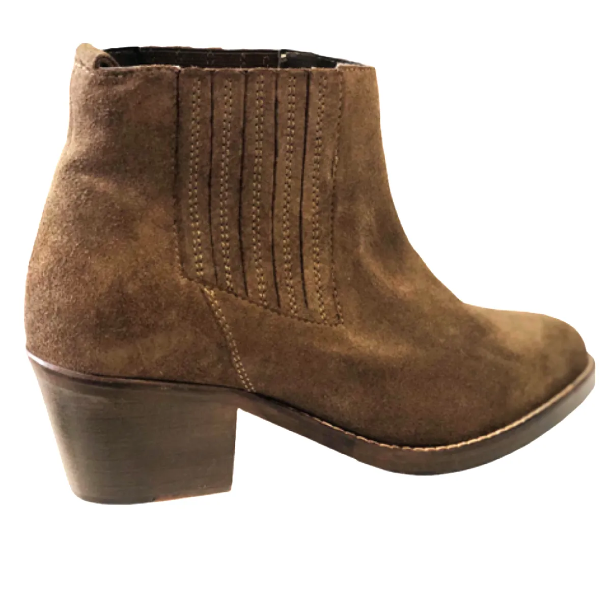 Siren Indiana Brown Suede Ankle Boots