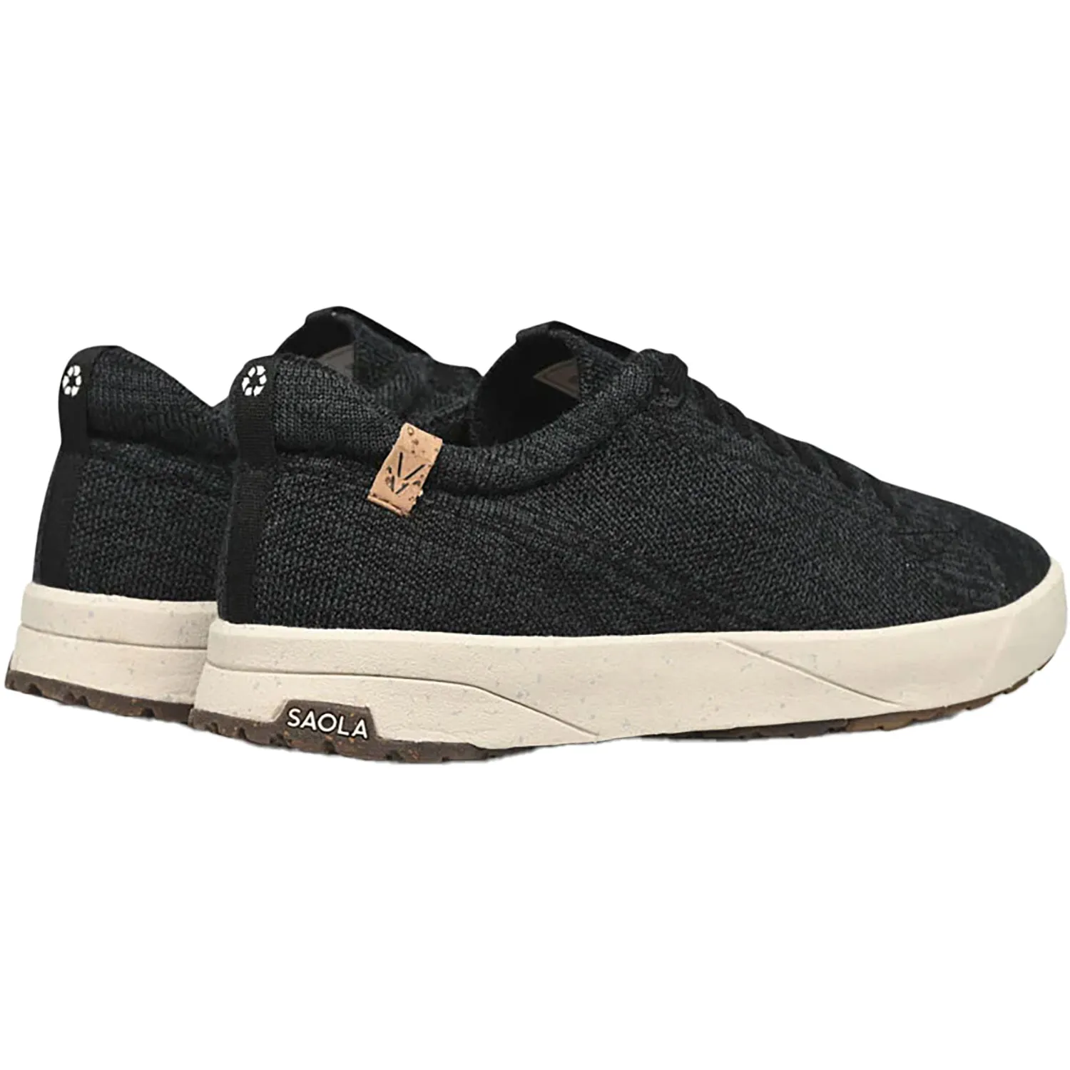 Women's Saola Cannon Knit 2.0 Black/Steel Grey Wool