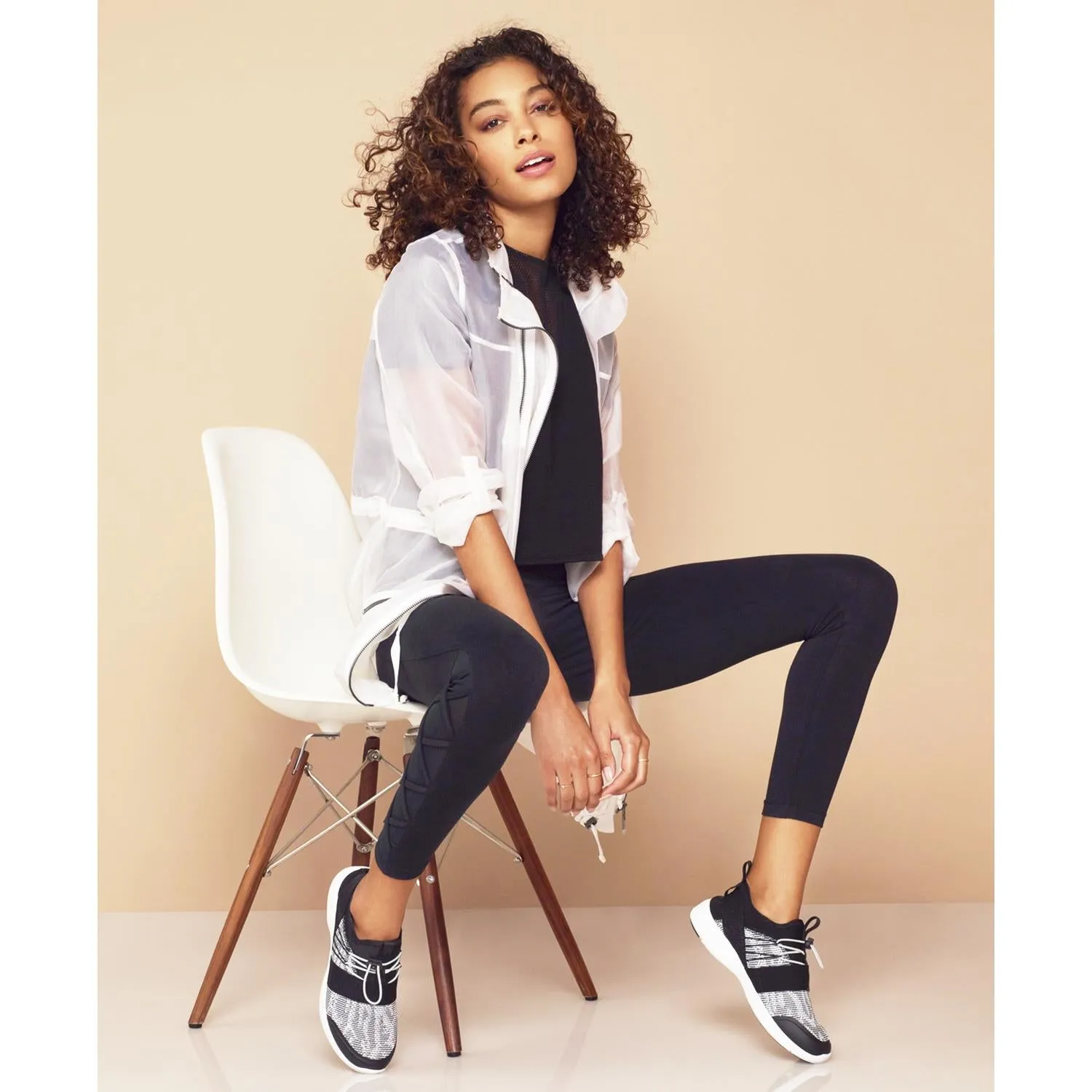 Women's Vionic Alaina Black/White Mesh