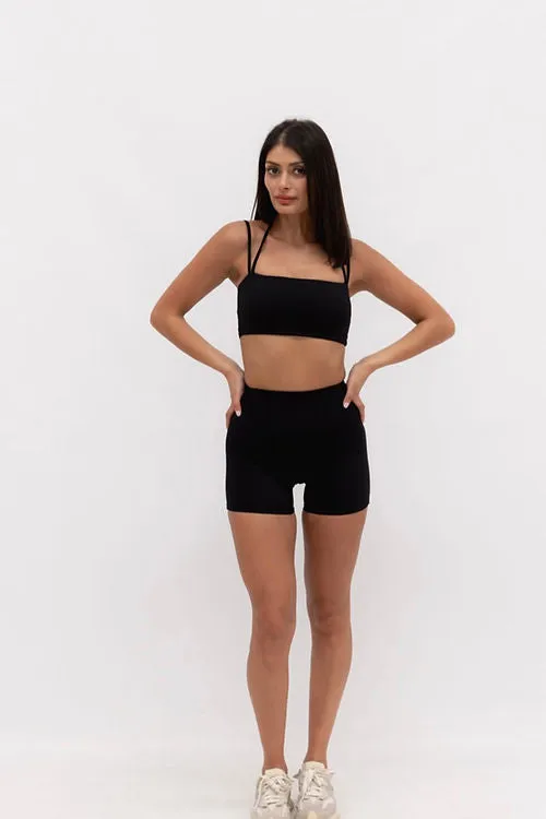 Zara Active Bike Short Midi - Black